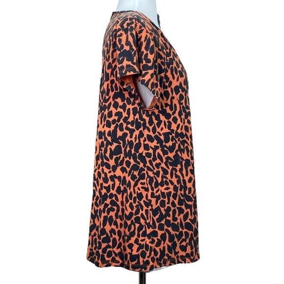 Masai Leopard Print T-shirt Size Large - Picture 2 of 5